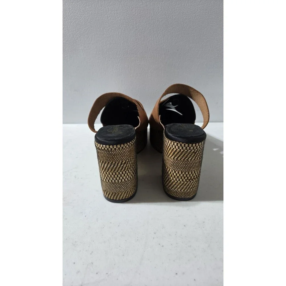 Free People Demi Clogs Brown Size 40 NEW